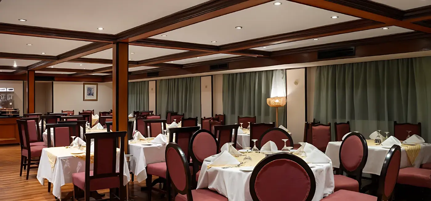Dining Area - MS Nile Commodore Nile Cruise